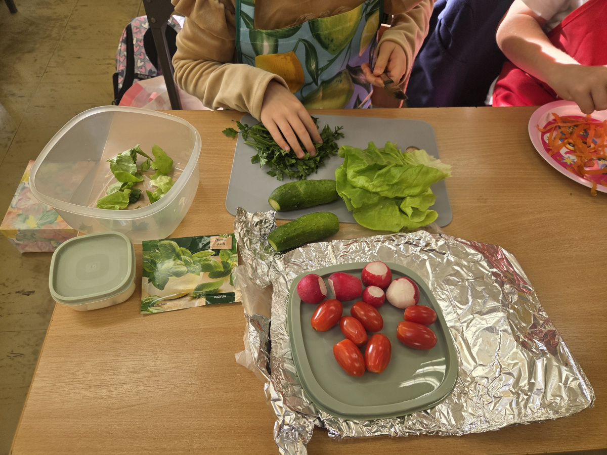 Przygotowanie śniadania.